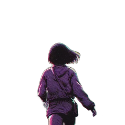 jacket, dress, creature, robot transparent PNG cut-out