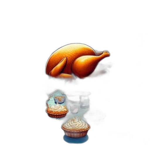 food, hat, animal, creature transparent PNG cut-out