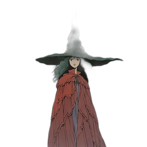 hat, dress, staff, mask transparent PNG cut-out