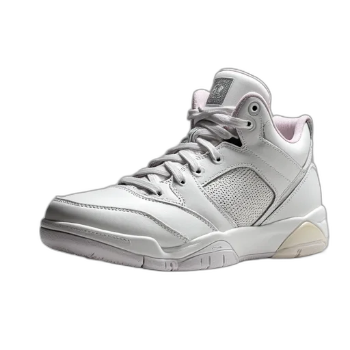 shoes, kids, white, court transparent PNG cut-out