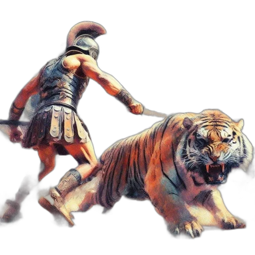 animal, sword, concept art, fantasy art transparent PNG cut-out