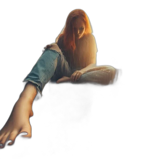 shoes, hair, dress, face transparent PNG cut-out