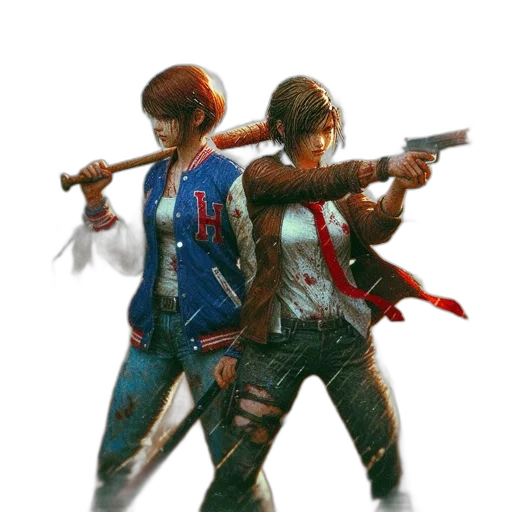 weapon, jacket, concept art, pixel art transparent PNG cut-out