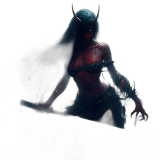 dragon, weapon, mask, staff transparent PNG cut-out