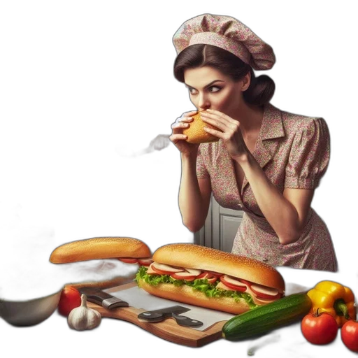 food, dress, photorealistic, concept art transparent PNG cut-out