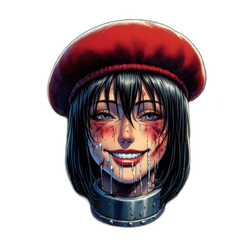 face, hat, mask, robot transparent PNG cut-out