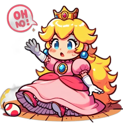 crown, dress, staff, weapon transparent PNG cut-out