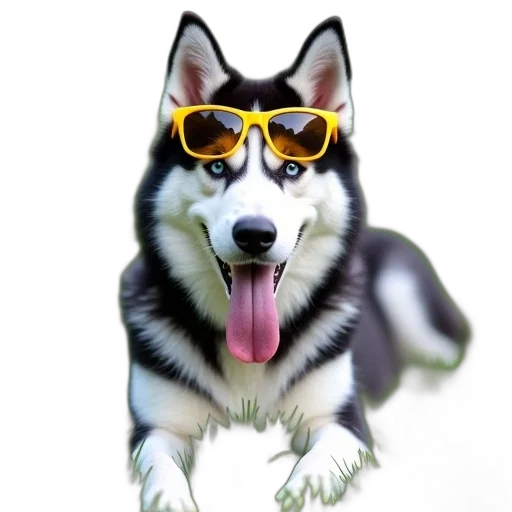 animal, staff, photorealistic, 3d render transparent PNG cut-out