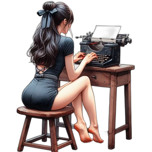 dress, furniture, staff, pixel art transparent PNG cut-out