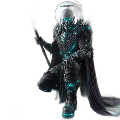 staff, mask, sword, concept art transparent PNG cut-out