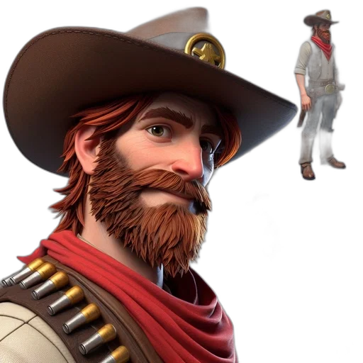 hat, staff, face, concept art transparent PNG cut-out