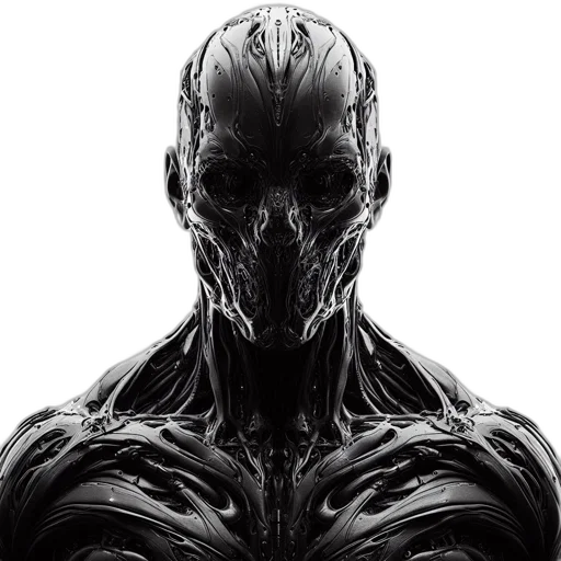 mask, face, creature, robot transparent PNG cut-out