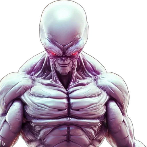 creature, comic book art, concept art, cyberpunk transparent PNG cut-out