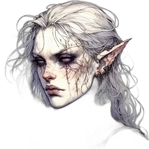 face, dragon, staff, creature transparent PNG cut-out