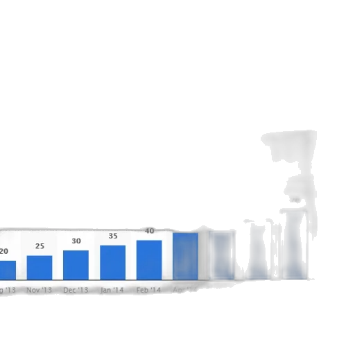 bar, graph, showing, increase transparent PNG cut-out