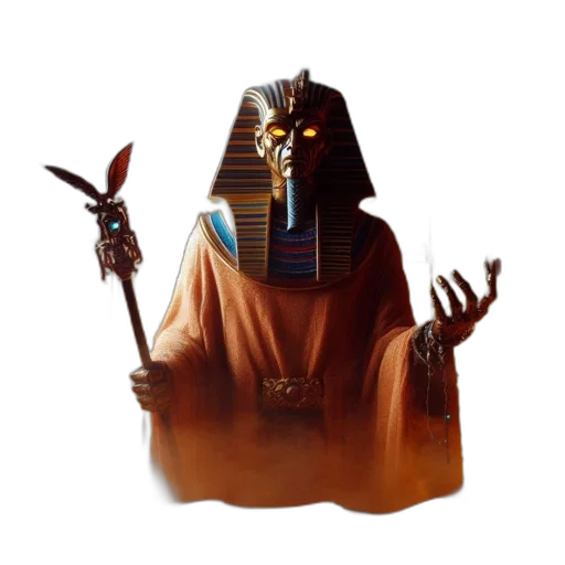 mask, staff, robot, weapon transparent PNG cut-out