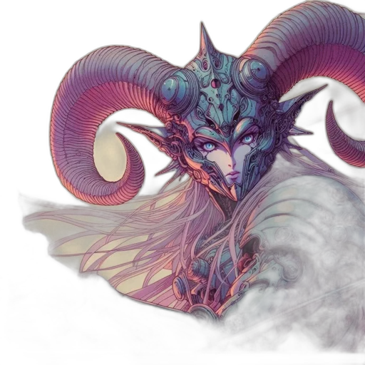 dragon, creature, mask, concept art transparent PNG cut-out