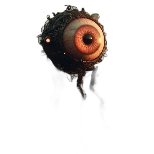 mask, creature, staff, face transparent PNG cut-out
