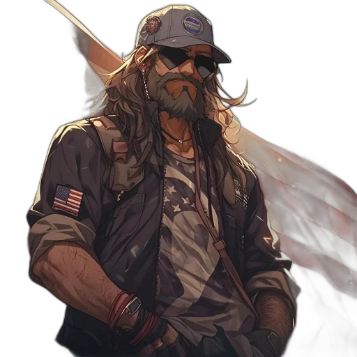 jacket, concept art, fantasy art, comic book art transparent PNG cut-out
