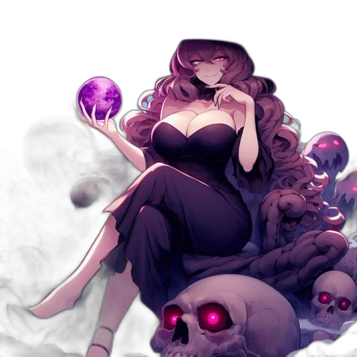dress, staff, concept art, fantasy art transparent PNG cut-out