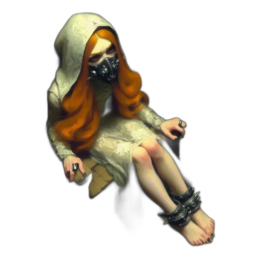 dress, staff, creature, jacket transparent PNG cut-out