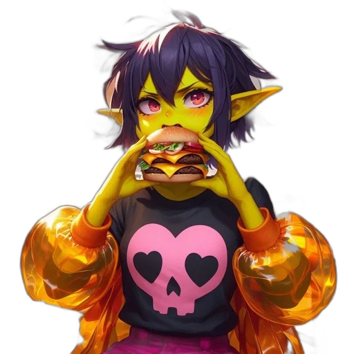 food, pixel art, concept art, fantasy art transparent PNG cut-out
