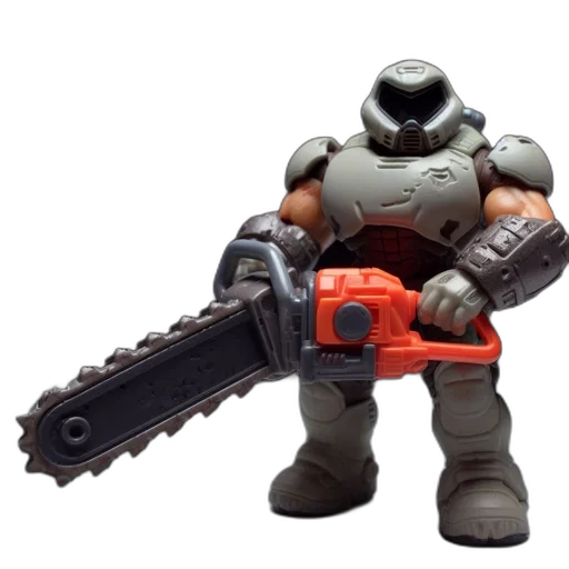 weapon, robot, concept art, 3d render transparent PNG cut-out