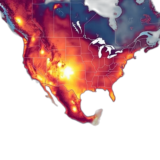 fire, red, heatmap, showing transparent PNG cut-out