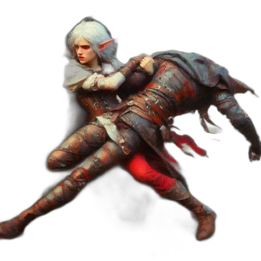 weapon, creature, sword, staff transparent PNG cut-out