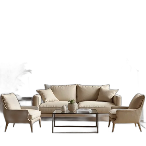 furniture, 3d render, photorealistic, concept art transparent PNG cut-out