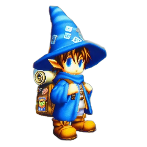 staff, hat, weapon, pixel art transparent PNG cut-out