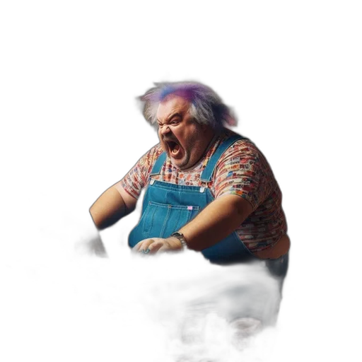 food, face, staff, creature transparent PNG cut-out