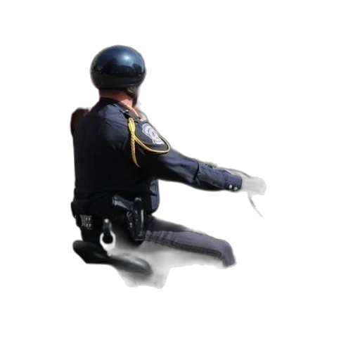staff, jacket, weapon, robot transparent PNG cut-out