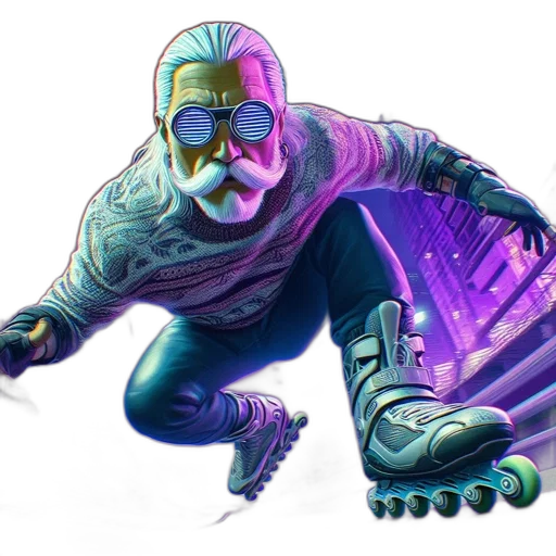 mask, robot, jacket, creature transparent PNG cut-out