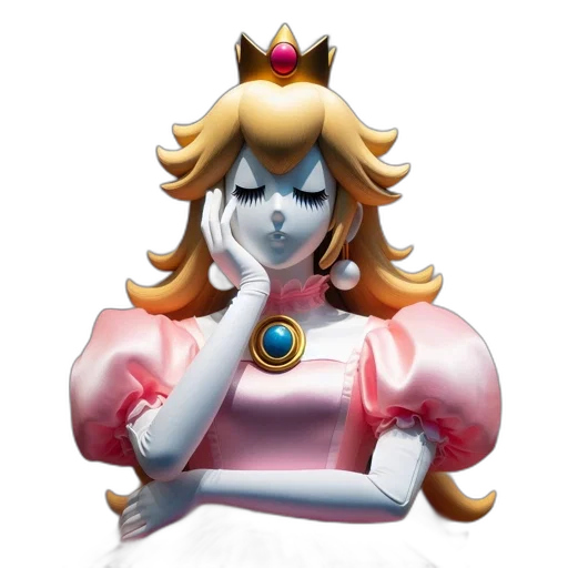 crown, dress, mask, concept art transparent PNG cut-out