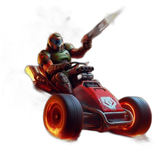 robot, weapon, car, concept art transparent PNG cut-out