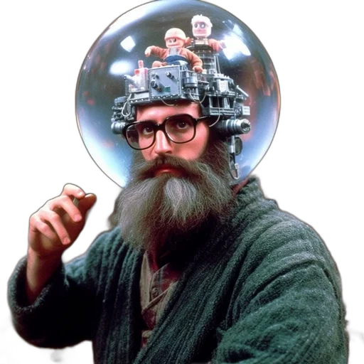 hat, concept art, outer space, man transparent PNG cut-out