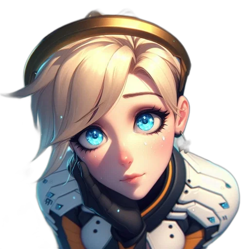 face, staff, robot, crown transparent PNG cut-out
