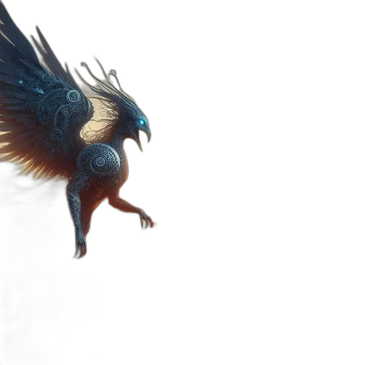 dragon, creature, animal, concept art transparent PNG cut-out