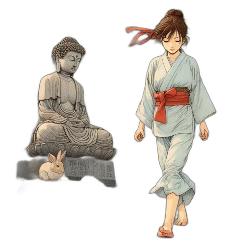 concept art, 3d render, pixel art, anime transparent PNG cut-out