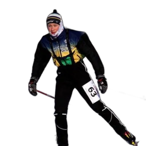 jacket, cross-country, skier, wearing transparent PNG cut-out
