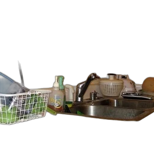 furniture, food, 3d render, kitchen transparent PNG cut-out