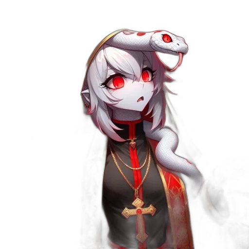 dragon, staff, creature, mask transparent PNG cut-out