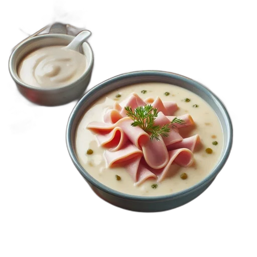 food, photorealistic, 3d render, inside transparent PNG cut-out