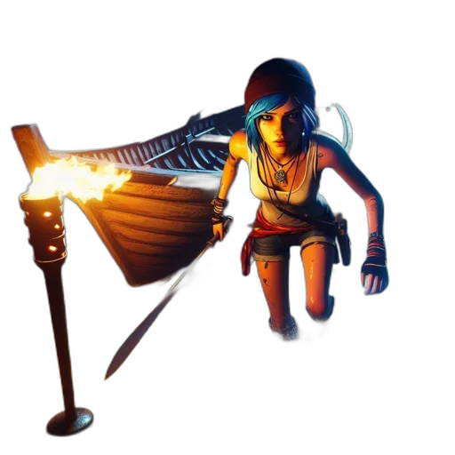 sword, weapon, staff, concept art transparent PNG cut-out