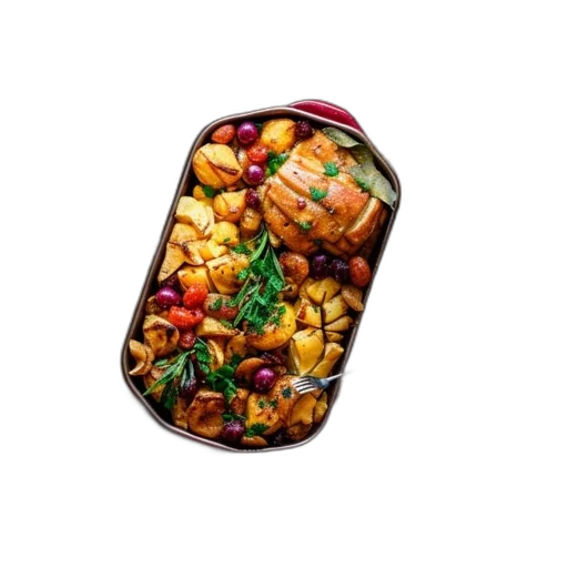 food, crown, festive, holiday transparent PNG cut-out