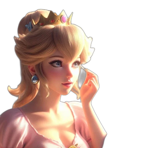 crown, dress, jewelry, staff transparent PNG cut-out