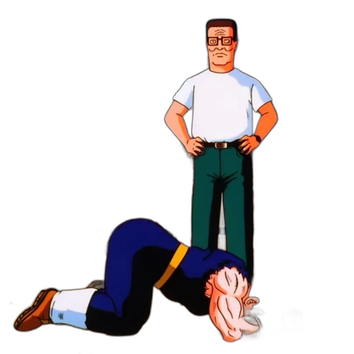 staff, robot, cartoon, pixel art transparent PNG cut-out
