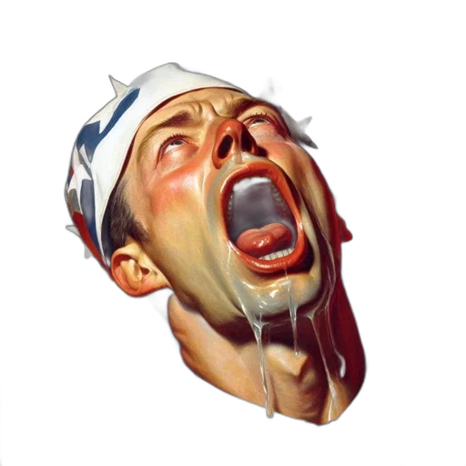 face, food, mask, hat transparent PNG cut-out