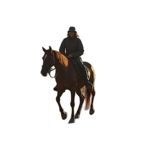hat, animal, jacket, staff transparent PNG cut-out